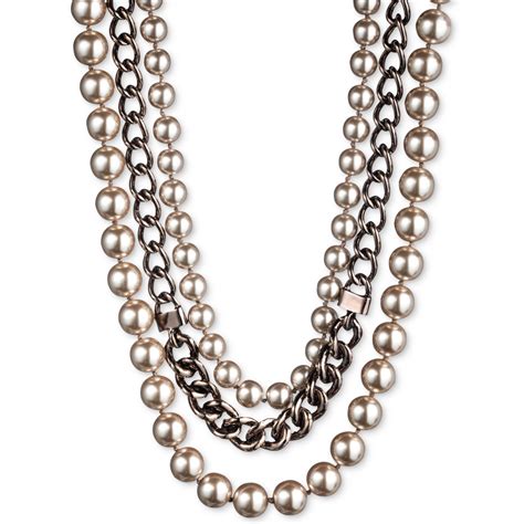 givenchy pearl choker necklace|givenchy crystal stone collar necklace.